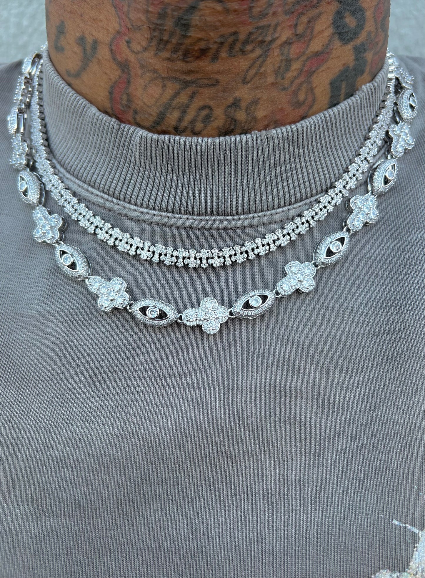 Fear no evil reloaded necklace silver